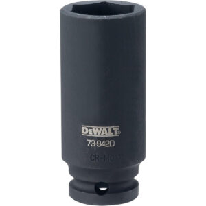 DEWALT 1/2-in. Drive 1-in. SAE 6-Point Deep Impact Socket with DirectTorque Technology (DWMT73942OSP)