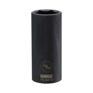 DEWALT 1/2 in. Drive 15/16-in. 6-Point Deep Impact Socket with DirectTorque Technology (DWMT73941OSP)