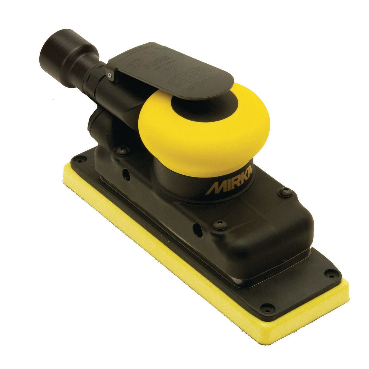 Mirka 3-in. x 8-in. Pneumatic Orbital Sander with Vacuum-Ready Dust Extraction, 3mm Orbit (MR-38CV-1)