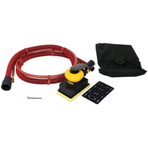 Mirka MR-35SGV 3-in. x 5-in. Pneumatic Orbital Sander with Dust Bag, 3mm Orbit (MR-35SGV)