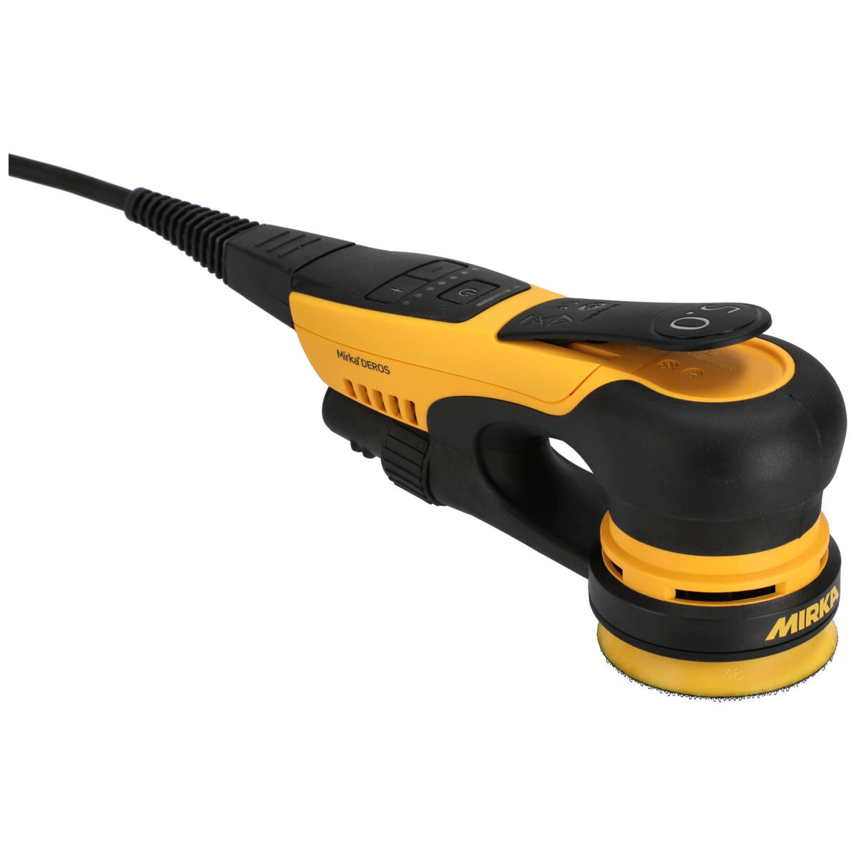 Mirka DEROS II 350X Corded 3-in. 5.0 mm Random Orbital Sander with Bluetooth Dust-Free Sanding (MID3504044US)