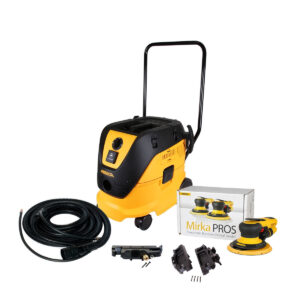 Mirka 6-in. Dust-Free Handle System with PROS 5 mm Pneumatic Random Orbital Sander (MUSDF-6HSP5)