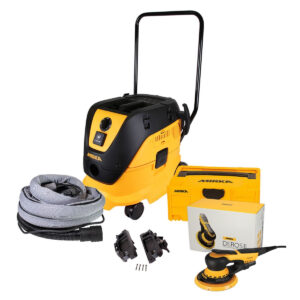 Mirka DEROS II 650X 6-in. Corded Dust-Free Handle System Electric Sander Kit (MUSDF-6HSE2)