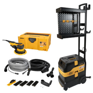 Mirka Gen II 6-in. Electric Dust-Free Work Station System with DEROS II Sander and DEXOS Extractor Kit (MUSDF-6WSE2)