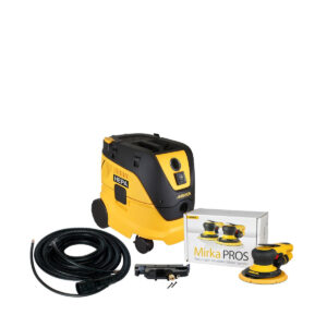 Mirka 6-in. 5mm Pneumatic Random Orbital Sander Kit with Dust Extractor (MUSDF-6BSP5)
