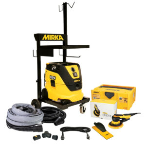Mirka DEROS II 650X 6-in. Corded Dust-Free Trolley System with HEPA Dust Extractor (MUSDF-6TSE3)