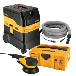 Mirka 6-in. Corded Rotary Sander and Dust Extractor Dust-Free Sanding System, Gen II (MUSDF-RSBSE2)