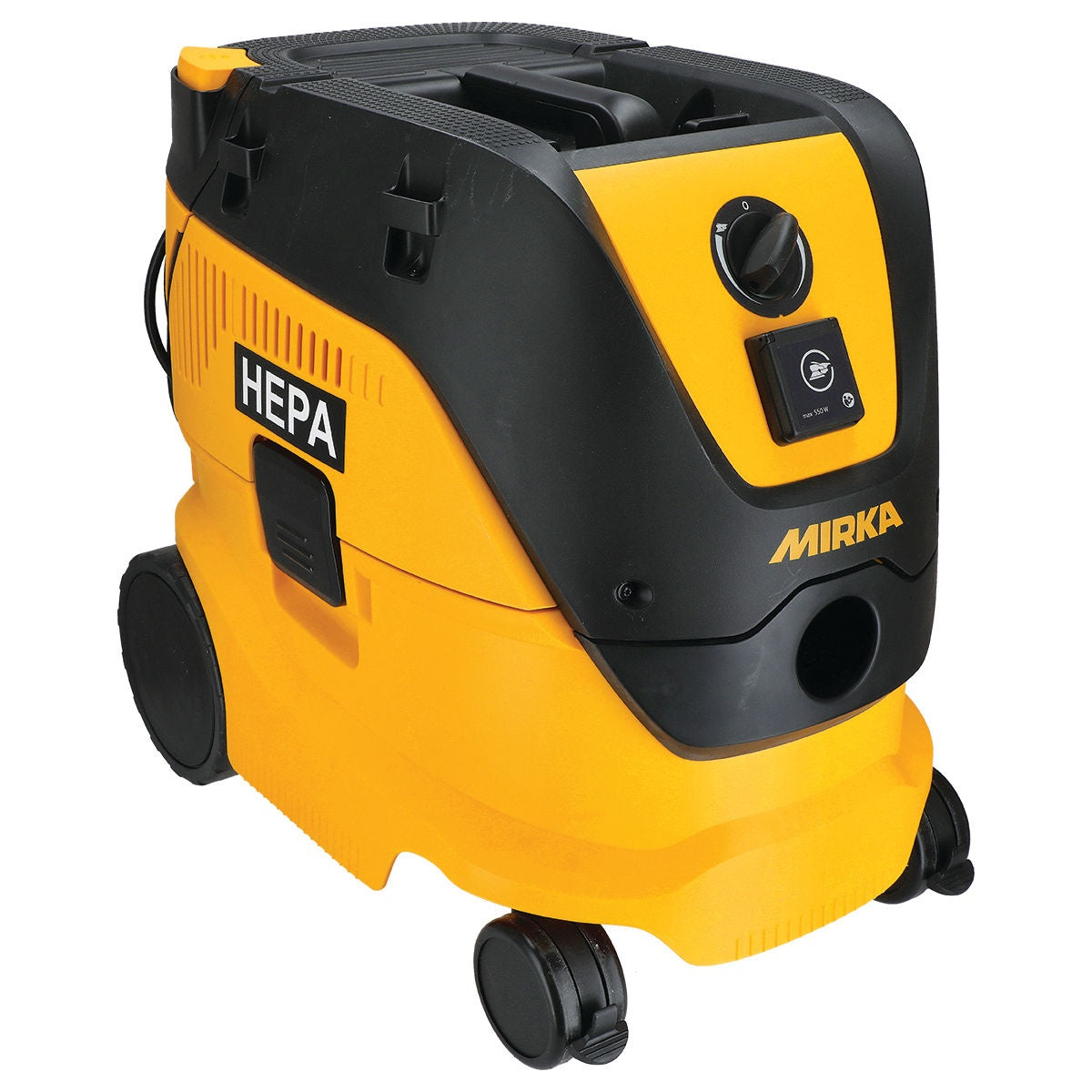 Mirka 1230 HEPA Corded Dust Extractor with AutoStart and Push & Clean Filter Cleaning (DE-1230-AFC)