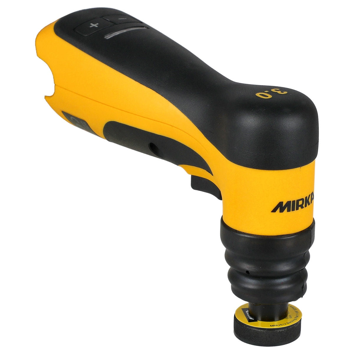 Mirka AOS130-B 1.25 in. Cordless Angled Orbital Sander, Tool Only (AOS130-B-NV)