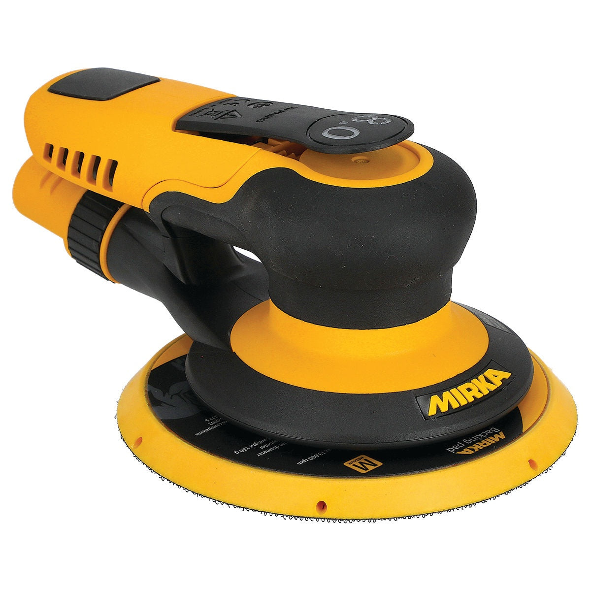 Mirka PROS 6-in. Pneumatic Random Orbital Sander with 8mm Orbit and Central Vacuum (MRP-680CV)