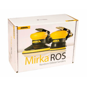 Mirka 3-in. Pneumatic Random Orbital Finishing Sander, Non-Vac Grip, 2.5mm Orbit (MR-3)