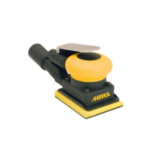 Mirka 3-in. x 4-in. 3 mm Pneumatic Orbital Finishing Sander for Small Surface Sanding (MR-34)