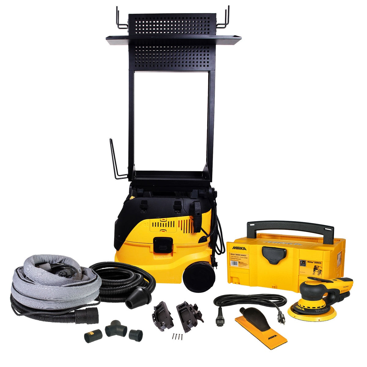 Mirka 6-in. Corded Dust-Free Work Station System with DEROS Sander Kit (MUSDF-6WSE)