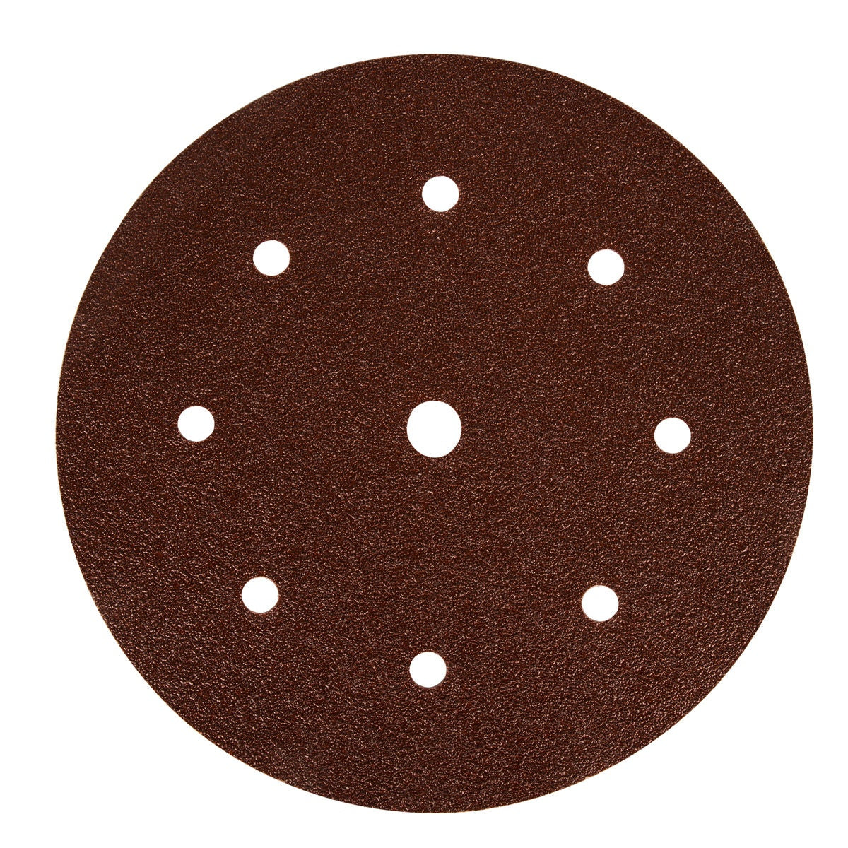 Mirka Coarse Cut 8-in. P40 9-Hole Grip Sanding Disc for Coarse Sanding, 25-Pack (40-632-040)