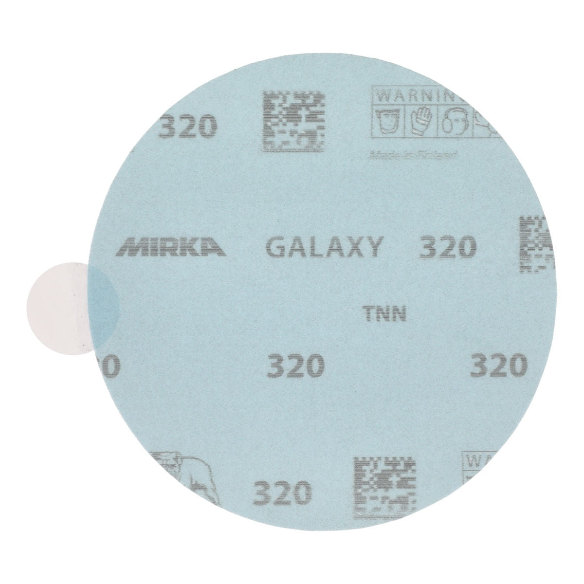 Mirka Galaxy 5-in. PSA Film Sanding Disc with Quick Peel Tab (FY-332-080)