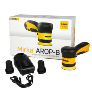 Mirka 12V 3-in. 12mm Cordless Random Orbital Polisher 5.0Ah Kit with 2 Batteries and Charger (MUS-AROP312)