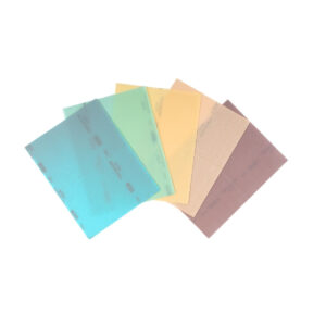 Mirka Novastar Flex 5.1-in. x 6.7-in. 400 Grit Hand Sanding Sheet with Grip Backing, Perforated (FX-191-400)