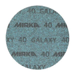 Mirka Galaxy 6-in. 40 Grit Hook and Loop Sanding Discs, 50-Pack for Power Sanders (FY-622-040)