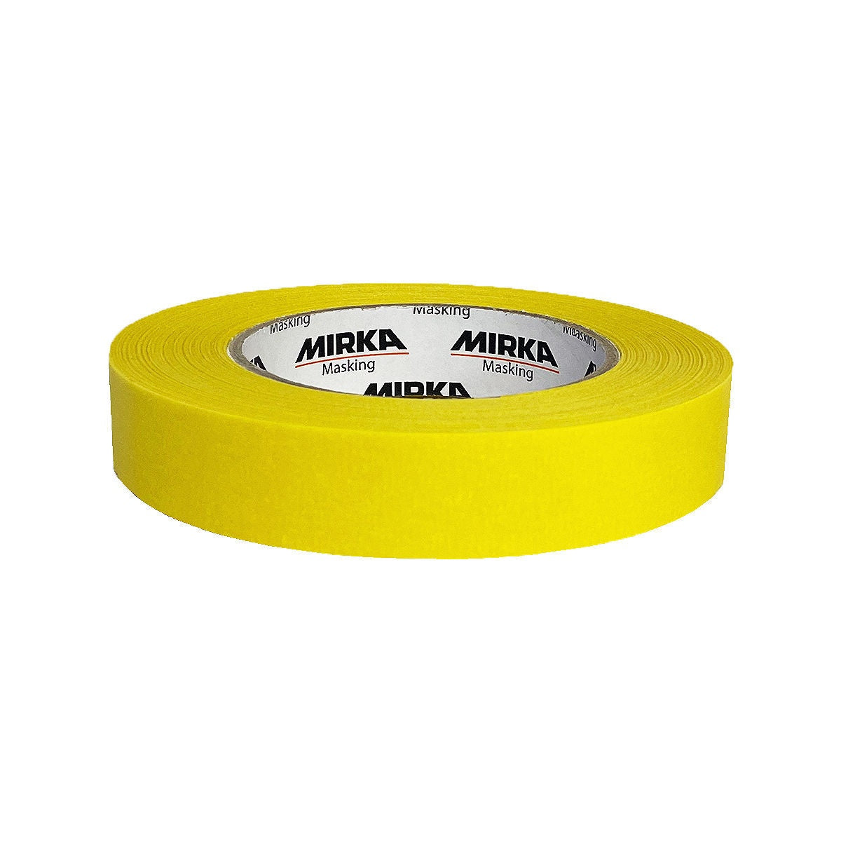 Mirka Yellow Line 120°C 18 MM Masking Tape for Paint Masking and Residue-Free Removal (9191251801)