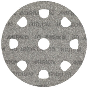 Mirka Iridium 9-in. Grip 9H Styro 40 Grit Sanding Disc 25-Pack for Polystyrene and Wall Sanding (24-9CU-040)