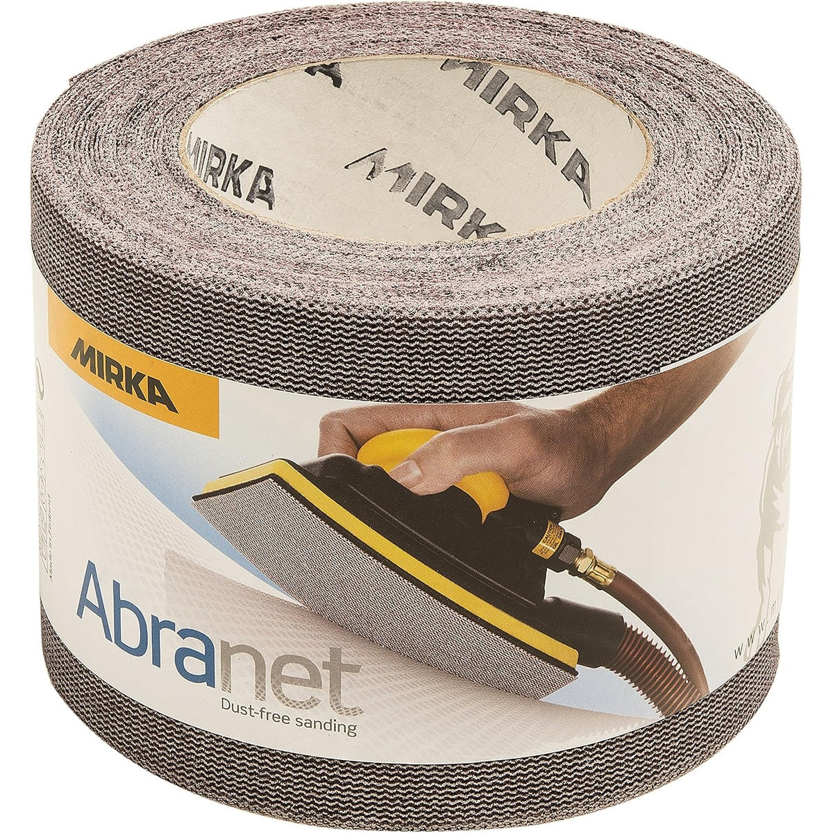 Mirka Abranet 2-3/4 in. x 10 yd. 100 Grit Mesh Grip Sanding Roll for Dust-Free Sanding (9A-570-100)