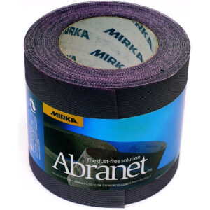 Mirka Abranet 3-2/3-in. x 25m Mesh Grip Sanding Roll for Dust-Free Sanding (9A-593-600)