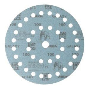 Mirka Galaxy 7-in. 80 Grit 37-Hole Grip Sanding Disc, 50 Pack (FY-6AO-080)