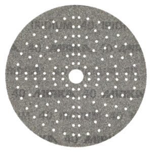 Mirka Iridium 8-in. 40 Grit Grip Sanding Disc, 133 Holes (24-8MH-040)