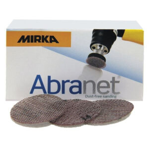 Mirka Abranet 1.3-in. P240 Mesh Grip Sanding Disc Pack of 50 (9A-600-240)