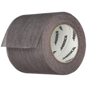 Mirka Abranet 4-1/2-in. x 10-yd. 320 Grit Mesh Sanding Roll, Hook and Loop (9A-110-320)
