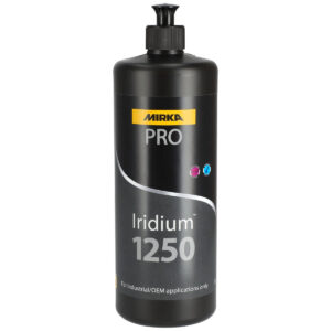 Mirka PRO Iridium 1250 1 Liter Polishing Compound for Spot Repair and Scratch Removal (PC1250-1L)