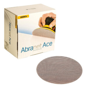 Mirka Abranet Ace 5-in. P180 Ceramic Mesh Grip Sanding Discs, 50 Pack (AC-232-180)