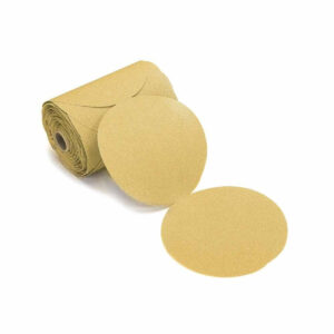 Mirka Gold 6-in. 120 Grit PSA Sanding Discs, 100-Pack Sticky Back (23-342-120)