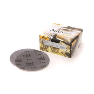 Mirka Autonet 5-in. 240 Grit Mesh Sanding Discs, 50-Pack Hook and Loop for Dust Extraction (AE23205025)