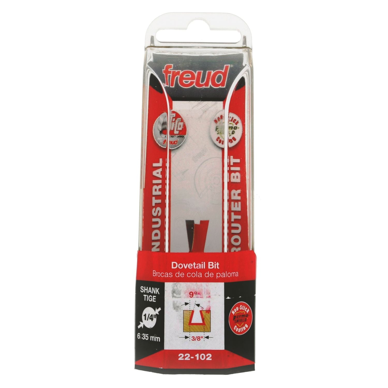 Freud 22-102 3/8-Inch Dovetail Router Bit