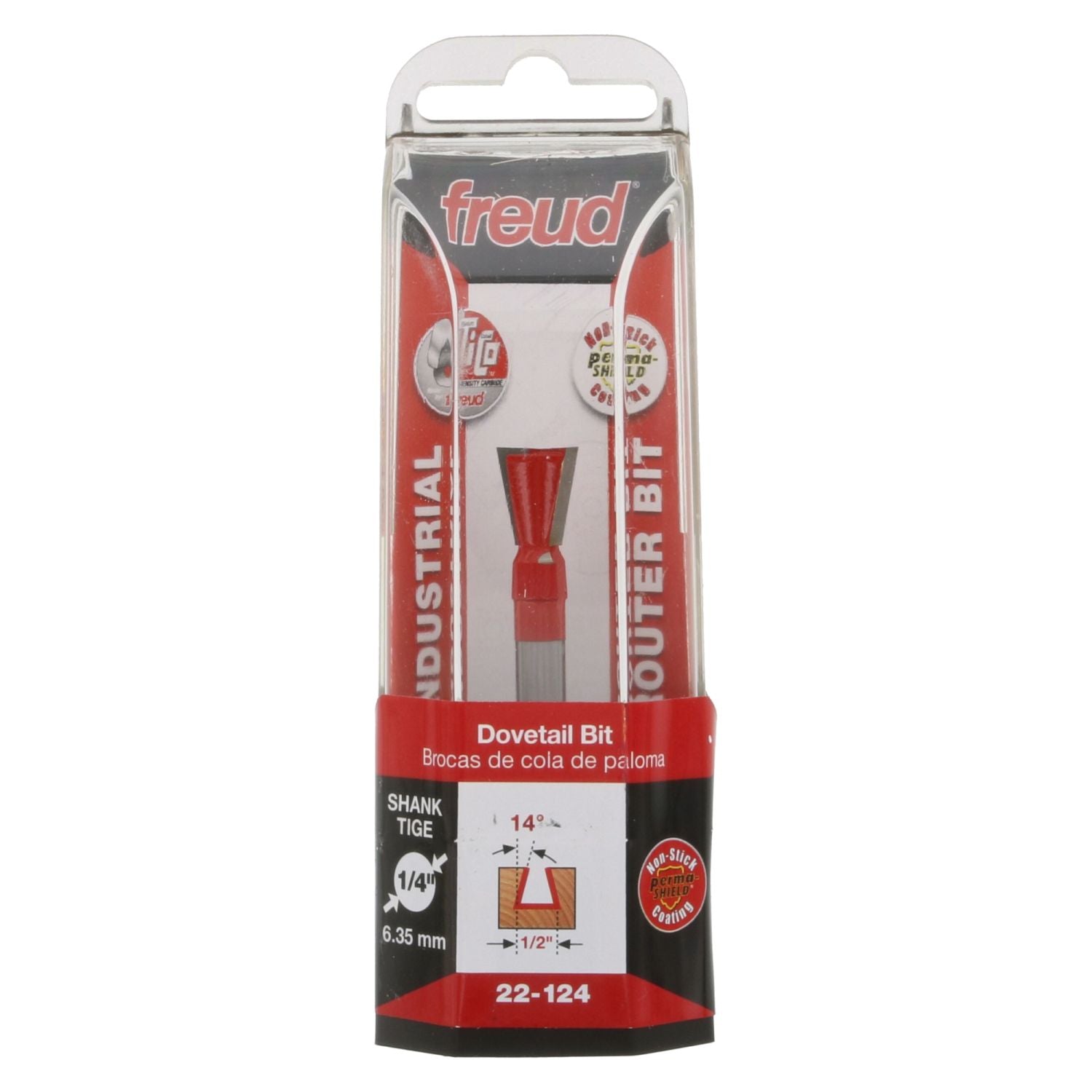 Freud 22-124 1/2-Inch Dovetail Router Bit