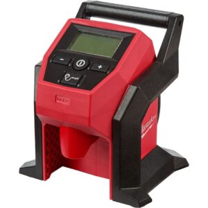 Milwaukee 2475-20 M12 Cordless Compact Tire Inflator, Tool Only