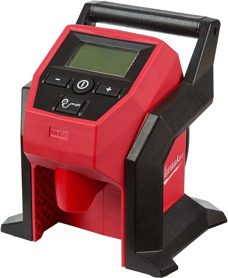 Milwaukee 2475-20 M12 Cordless Compact Tire Inflator, Tool Only (PROMO)