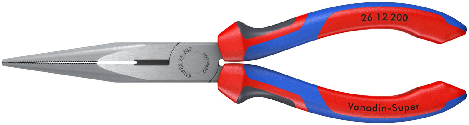 Knipex 26 12 200 Long Nose Pliers with Cutter