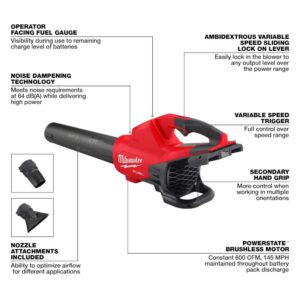 Milwaukee 2824-20 M18 FUEL Dual-Battery Blower, Tool Only (PROMO)