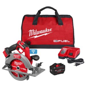 Milwaukee 2835-21HD M18 FUEL 7-1/4-in. Circular Saw w/ ONE-KEY 12.0Ah Kit