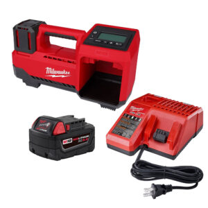Milwaukee 2848-20 M18 Compact Tire Inflator 5.0Ah Kit