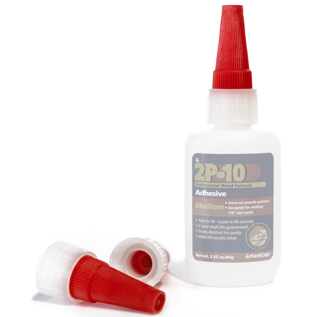 Fastcap 2P-10 Replacement Tips for 2.25-oz. Bottles, 3-Pack