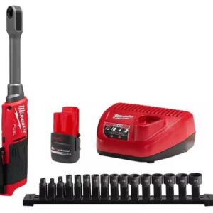 Milwaukee 3050-21 M12 FUEL INSIDER Extended Reach Box Ratchet 2.5Ah Kit