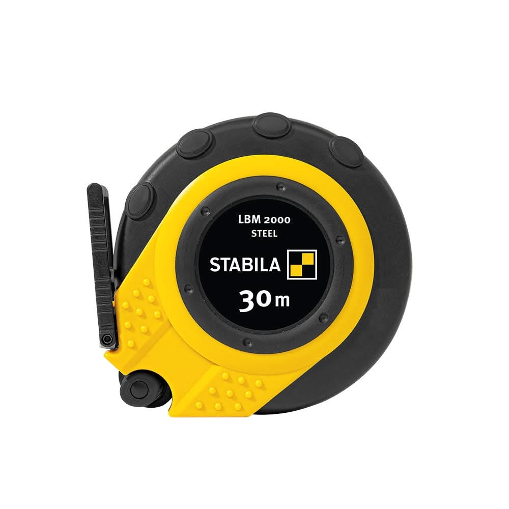 Stabila 30945 LBM 2000 STEEL Metric Scale 30m Closed Case Tape