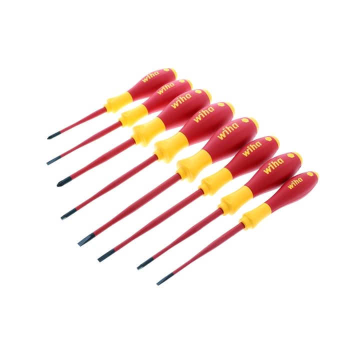 Wiha 32197 8-Piece Insulated Slimline Screwdriver Set