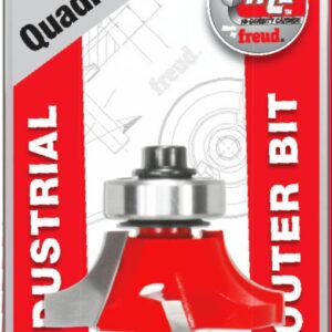 Freud 34-112 5/16-Inch Radius Rounding Over Router Bit (Quadra-Cut)
