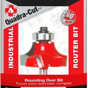 Freud 34-114 3/8-Inch Radius Rounding Over Router Bit (Quadra-Cut)