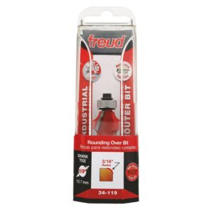 Freud 34-119 3/16-Inch Radius Rounding Over Router Bit