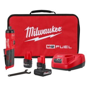 Milwaukee M12 FUEL 1/4-in. Straight Die Grinder 2.5Ah Kit (3486-22)